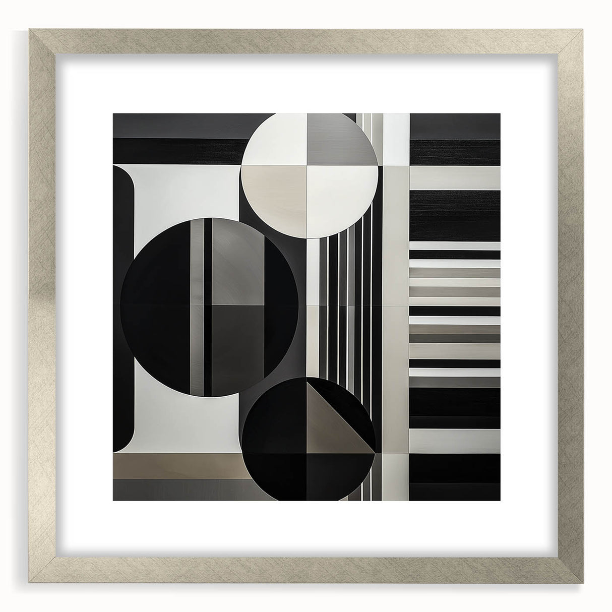 Minimalist Black & White Bedroom Wall Art - Framed & Canvas