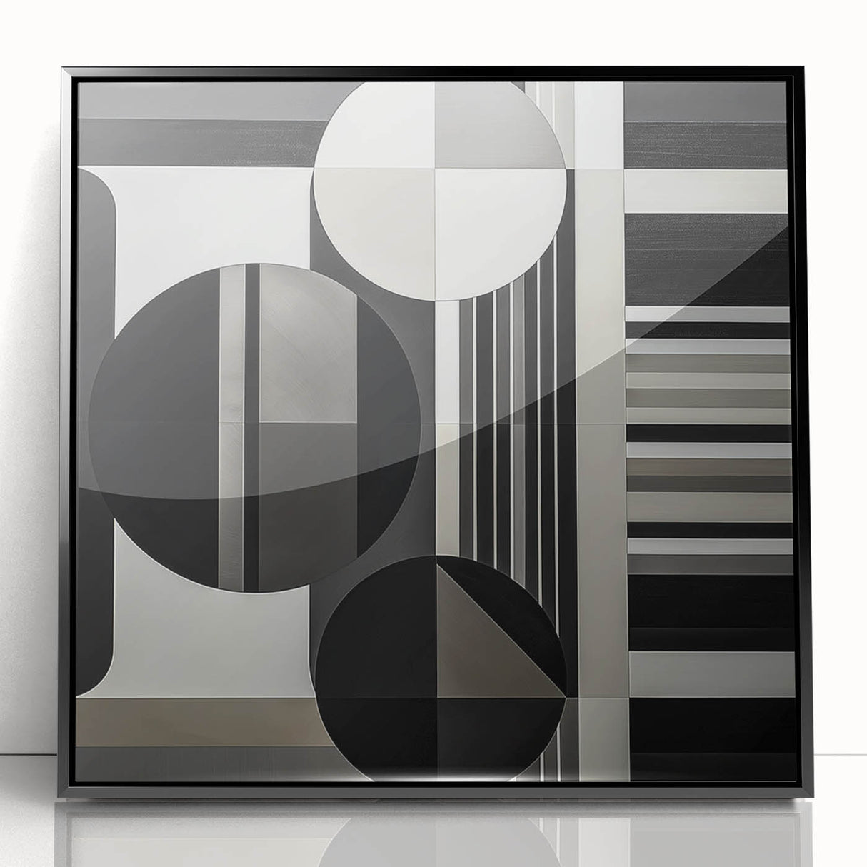 Minimalist Black & White Bedroom Wall Art - Framed & Canvas