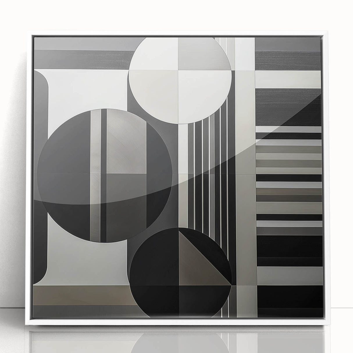 Minimalist Black & White Bedroom Wall Art - Framed & Canvas