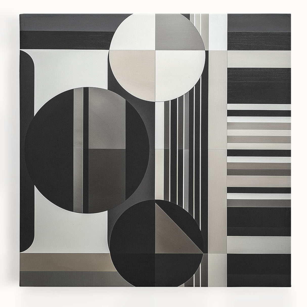 Minimalist Black & White Bedroom Wall Art - Framed & Canvas