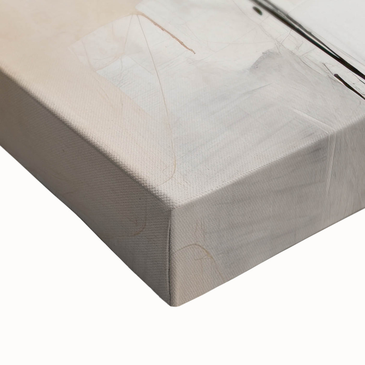 Contemporary Dining Art Pieces - Abstract Beige & Black Wall Décor