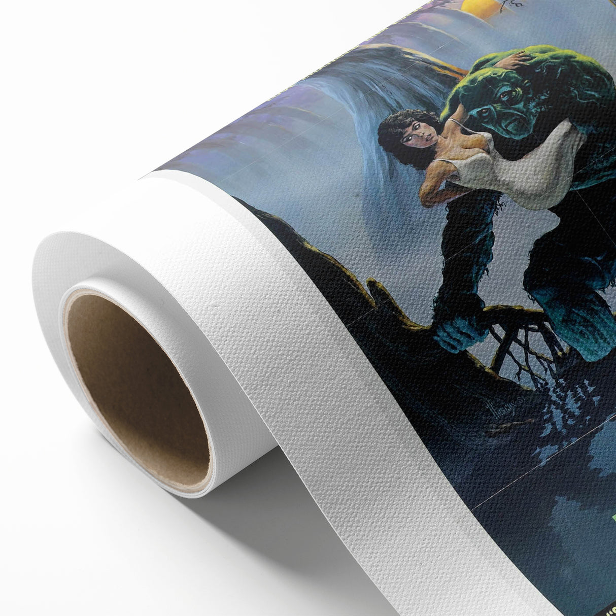 Retro Wall Art - Swamp Thing Movie Poster - 80s Vintage Art Prints