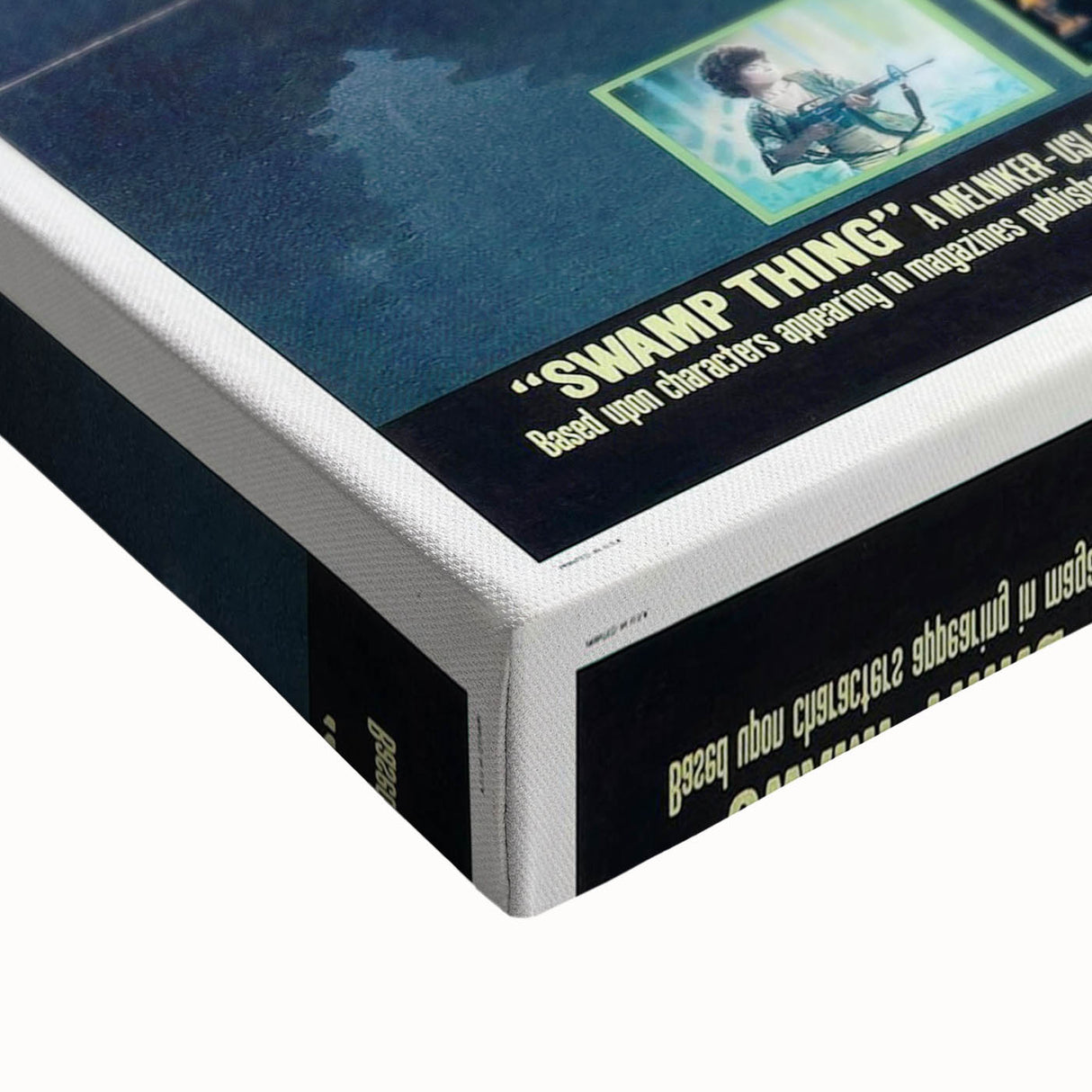 Retro Wall Art - Swamp Thing Movie Poster - 80s Vintage Art Prints