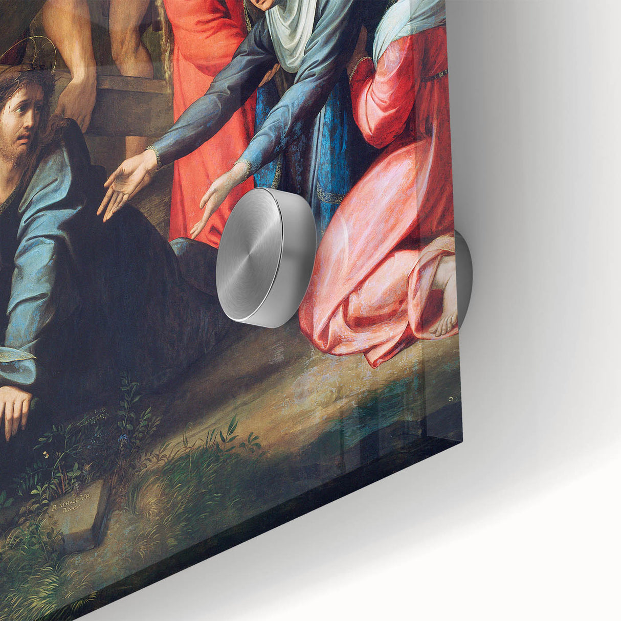 Christ Falling on the Way to Calvary by Raphael - Renaissance Art Print
