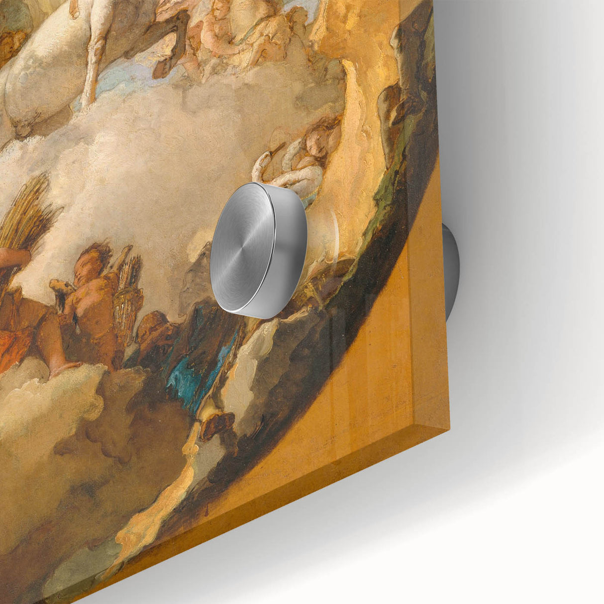 Romanticism Art: The Chariot of Aurora by Tiepolo Canvas Print