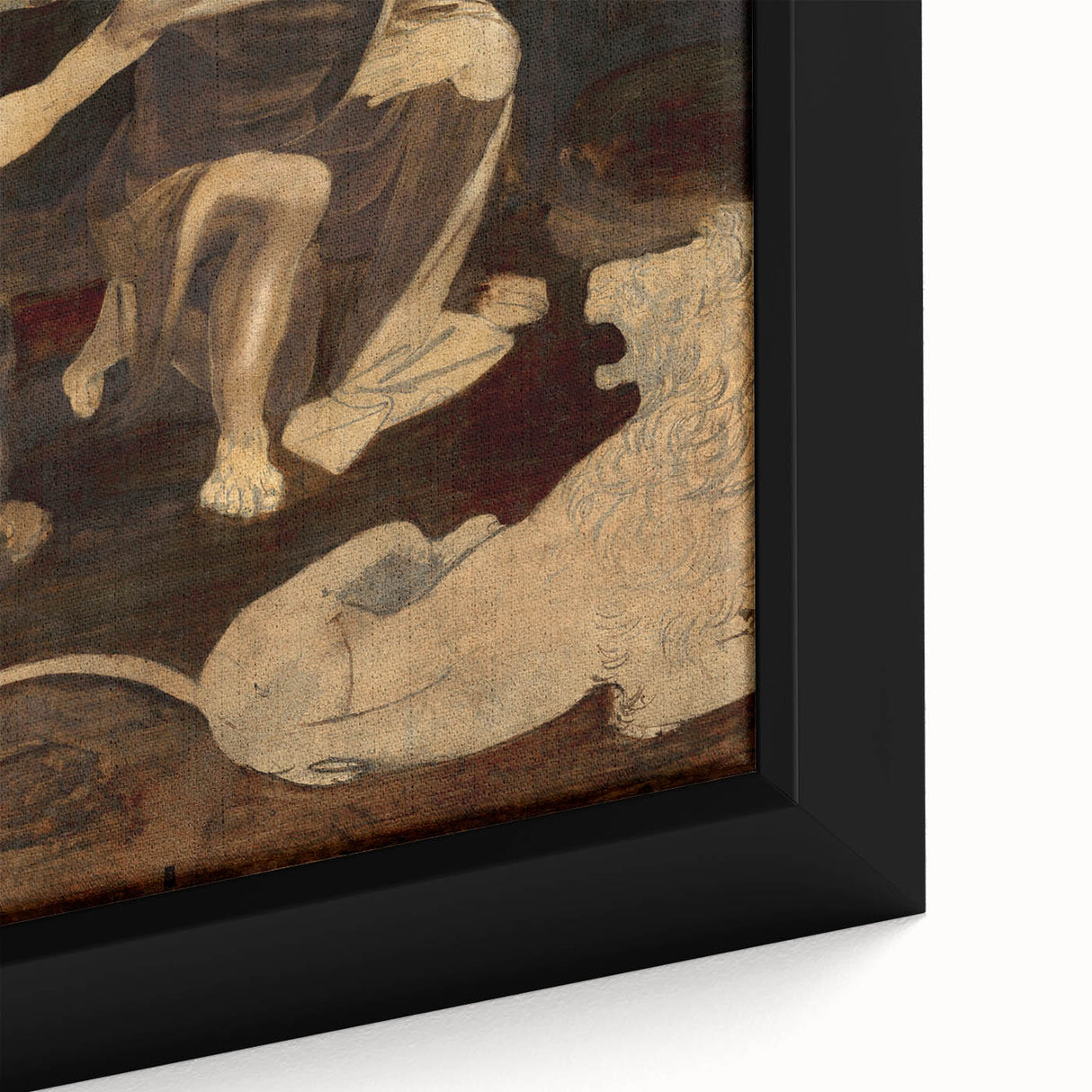 Saint Jerome in the Wilderness by Leonardo da Vinci - Renaissance Print