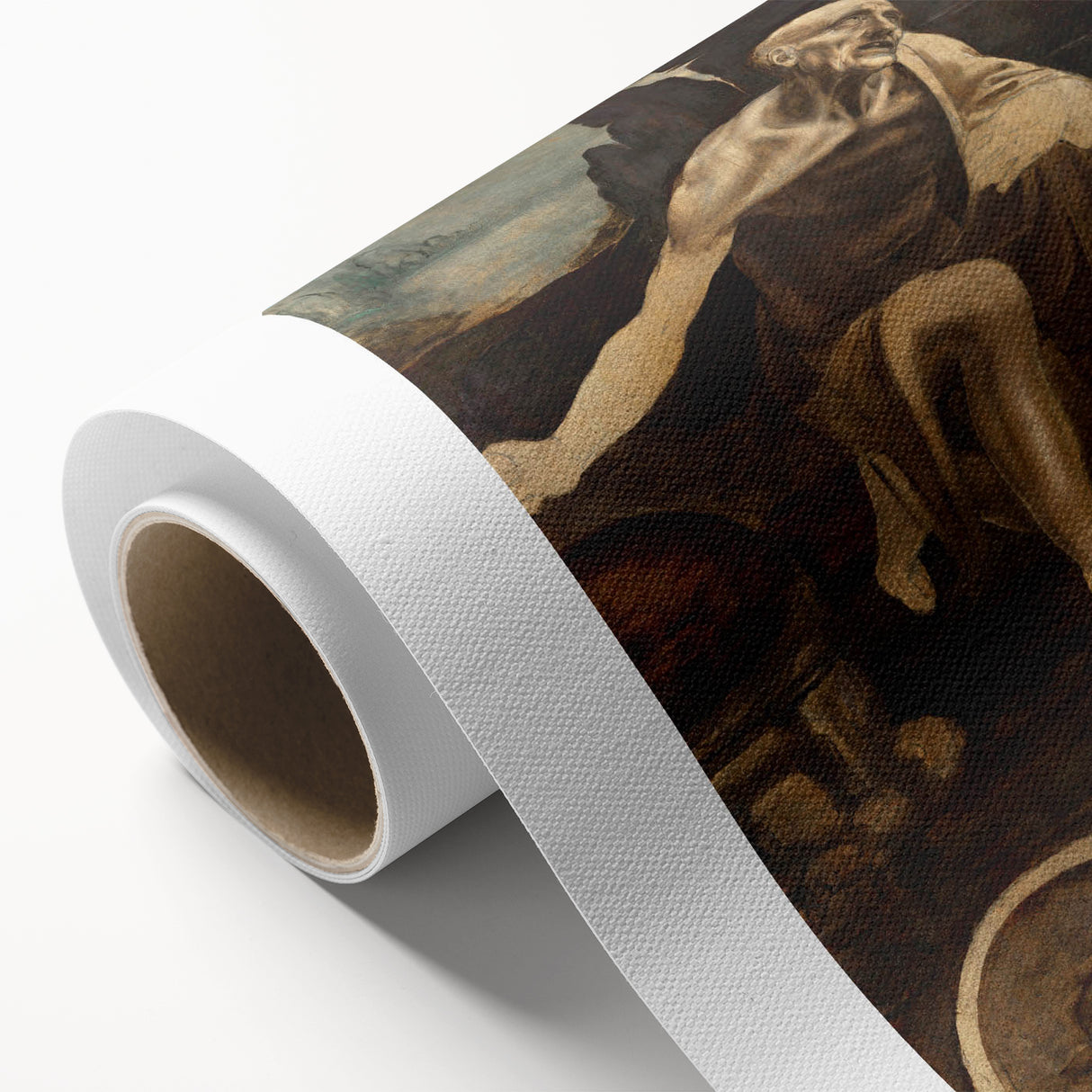 Saint Jerome in the Wilderness by Leonardo da Vinci - Renaissance Print