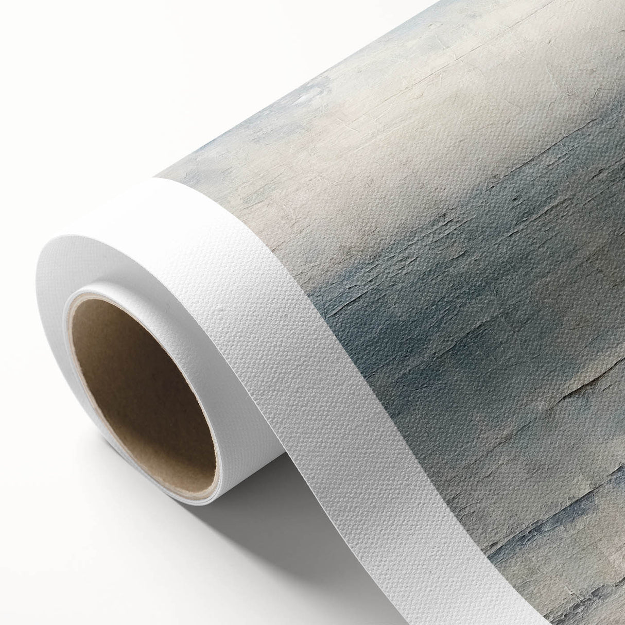 Abstract strokes wall art on rolled canvas showcasing vibrant colors and dynamic brushwork, ideal for modern home decor. Perfectly packaged for easy display.