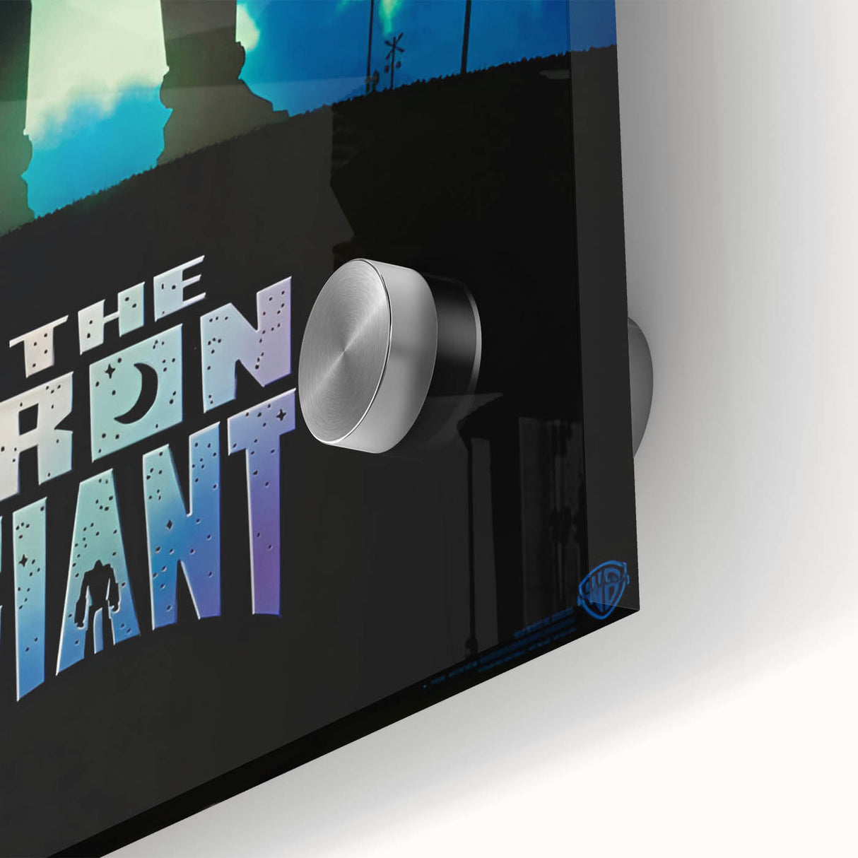 Retro Wall Art - The Iron Giant Movie Poster - 90s Animated Film Art