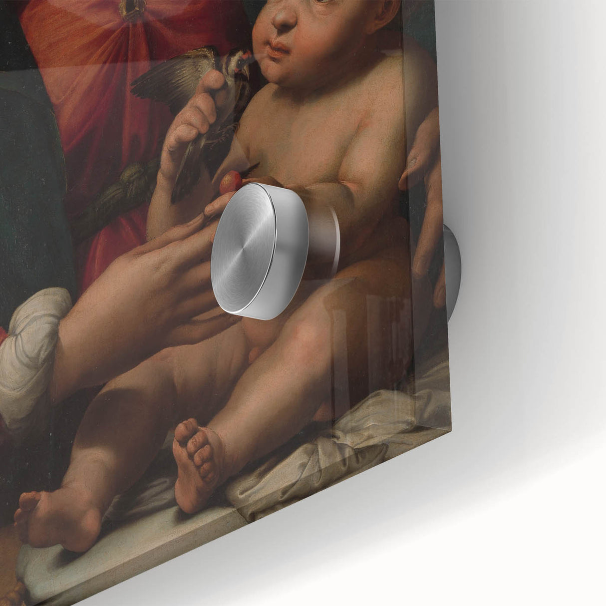 Holy Family with Infant Saint John by Perino del Vaga - Renaissance Art