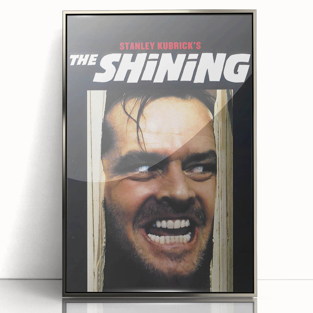 Retro Wall Art - The Shining Movie Poster - 80s Horror Classic Art
