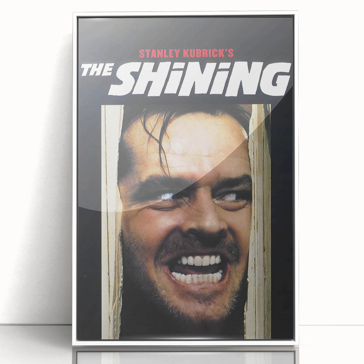 Retro Wall Art - The Shining Movie Poster - 80s Horror Classic Art