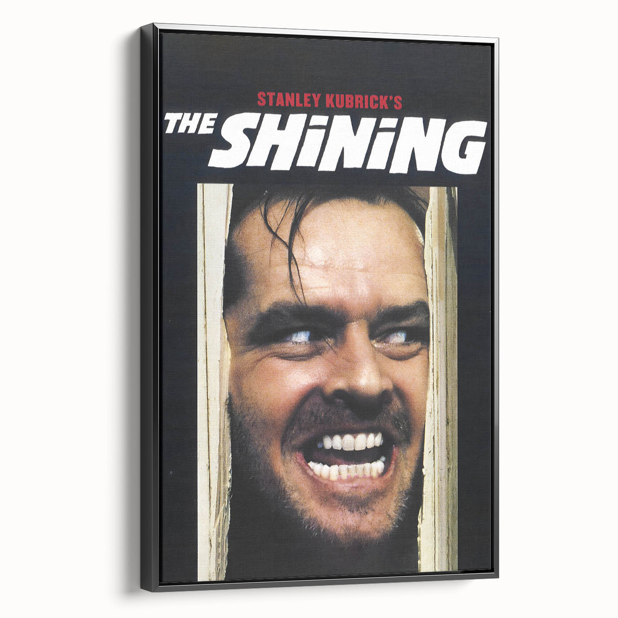 Retro Wall Art - The Shining Movie Poster - 80s Horror Classic Art