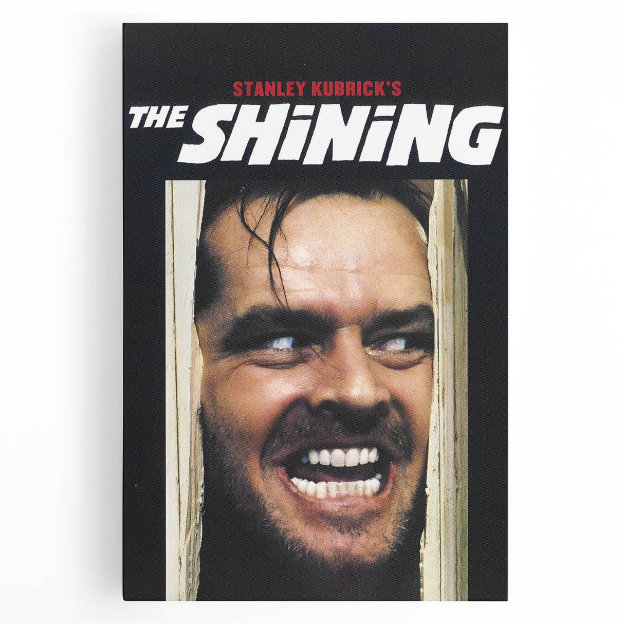 Retro Wall Art - The Shining Movie Poster - 80s Horror Classic Art
