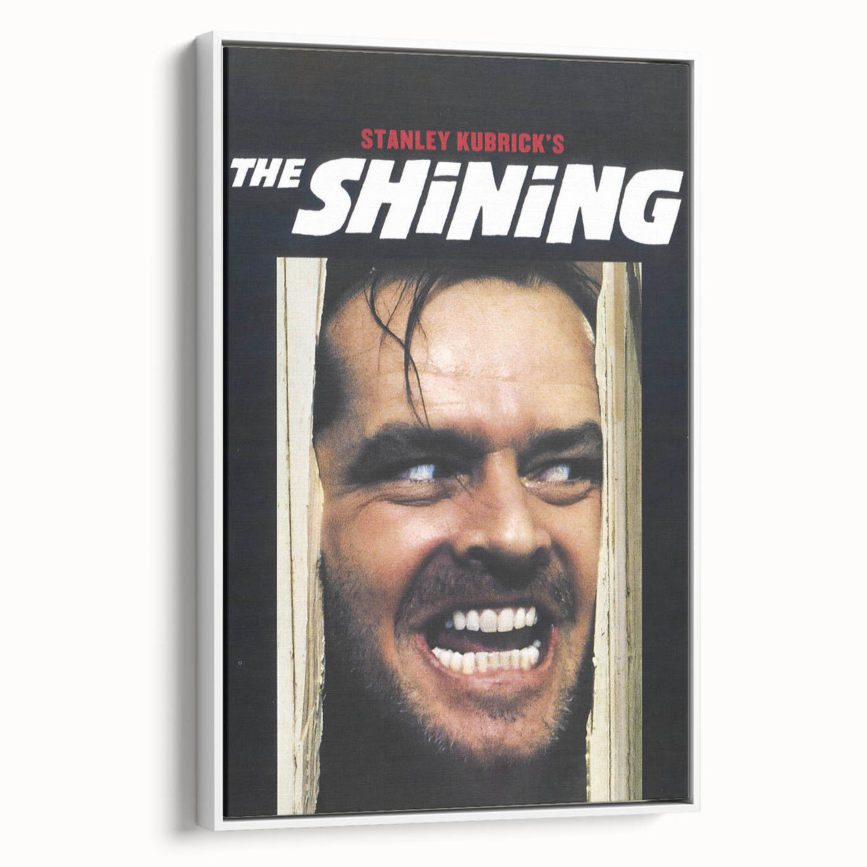 Retro Wall Art - The Shining Movie Poster - 80s Horror Classic Art