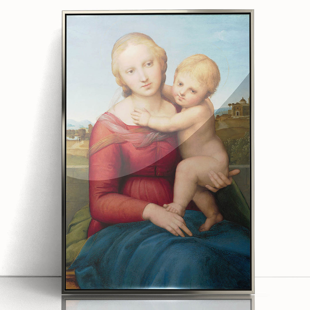 The Small Cowper Madonna by Raphael - Renaissance Art Print
