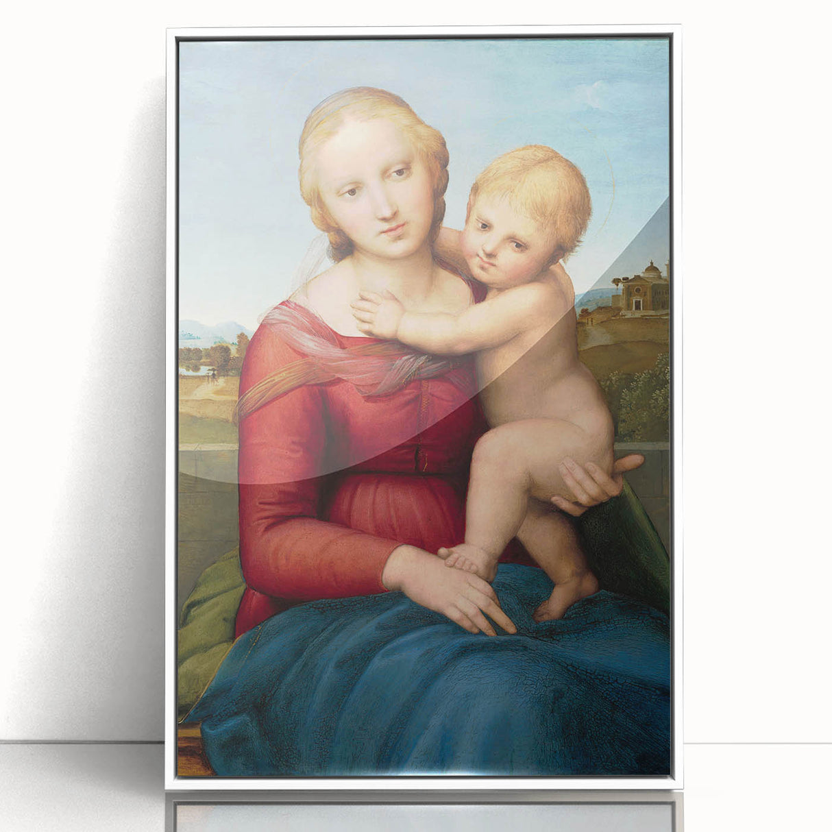 The Small Cowper Madonna by Raphael - Renaissance Art Print
