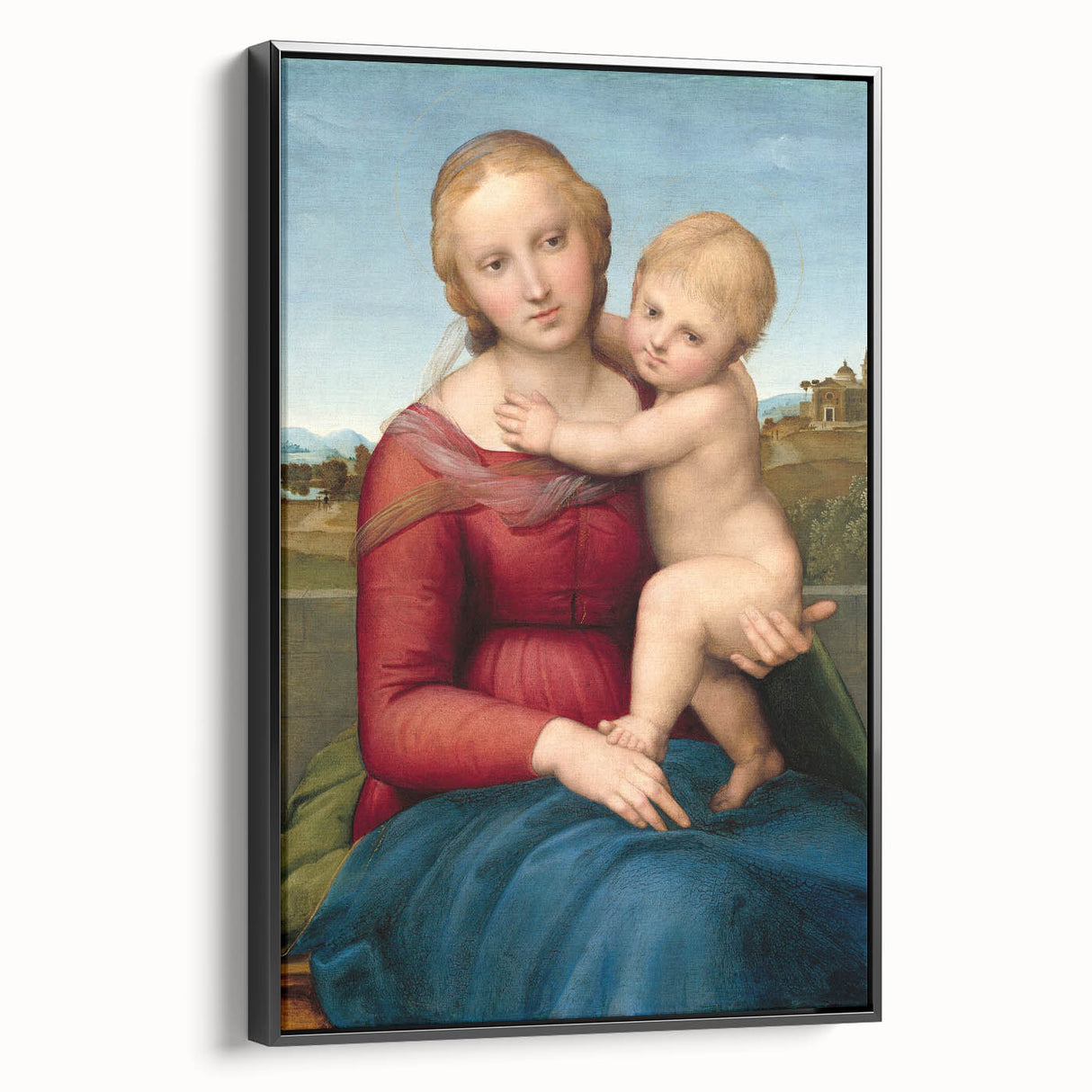 The Small Cowper Madonna by Raphael - Renaissance Art Print