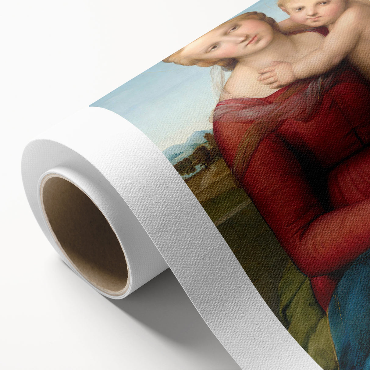 The Small Cowper Madonna by Raphael - Renaissance Art Print