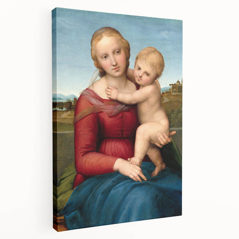 The Small Cowper Madonna by Raphael - Renaissance Art Print