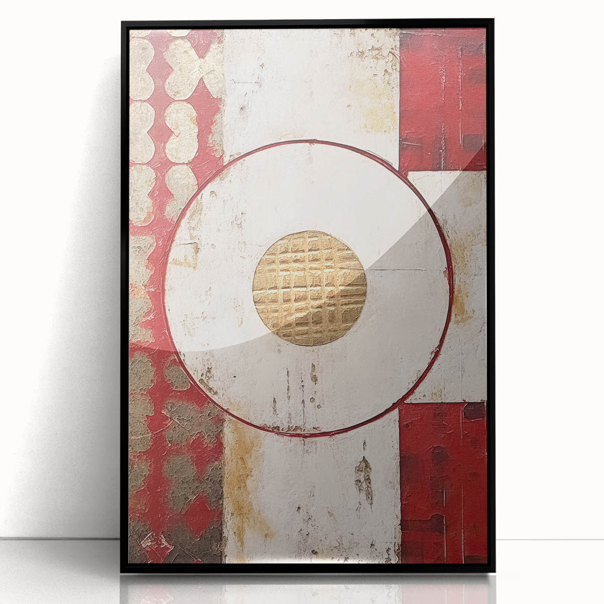 Abstract wall art featuring dynamic black strokes on a white background, framed in sleek black acrylic, ideal for modern home decor and artistic spaces.