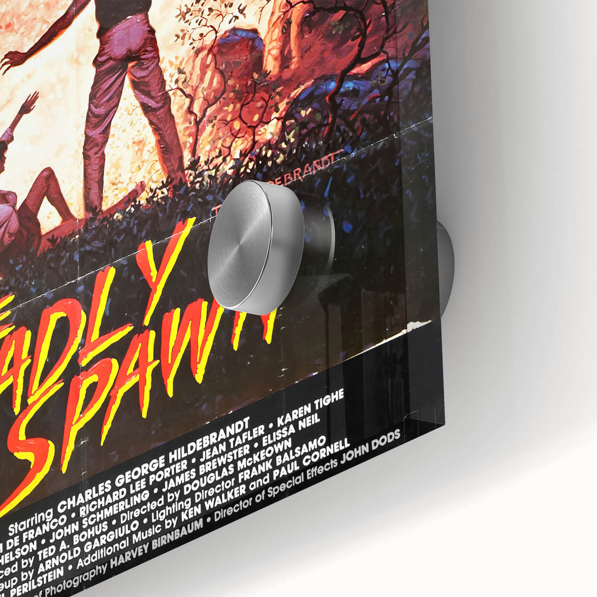 Retro Wall Art - The Deadly Spawn Movie Poster - 80s Horror Art Prints