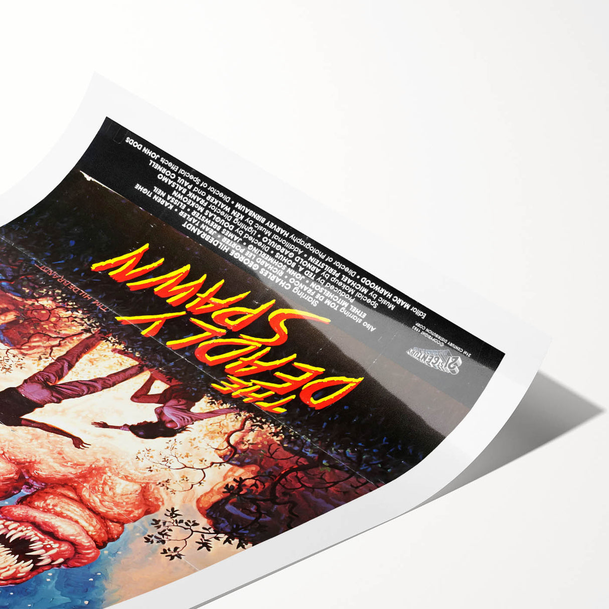 Retro Wall Art - The Deadly Spawn Movie Poster - 80s Horror Art Prints