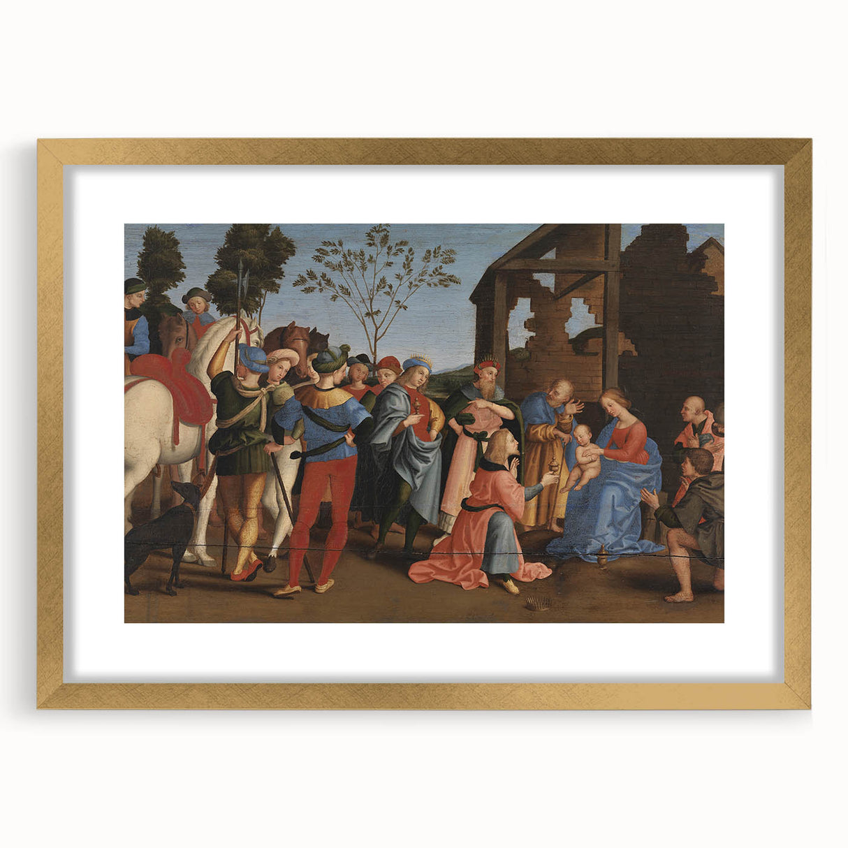 The Adoration of the Magi - Renaissance Art Prints for Classic Decor