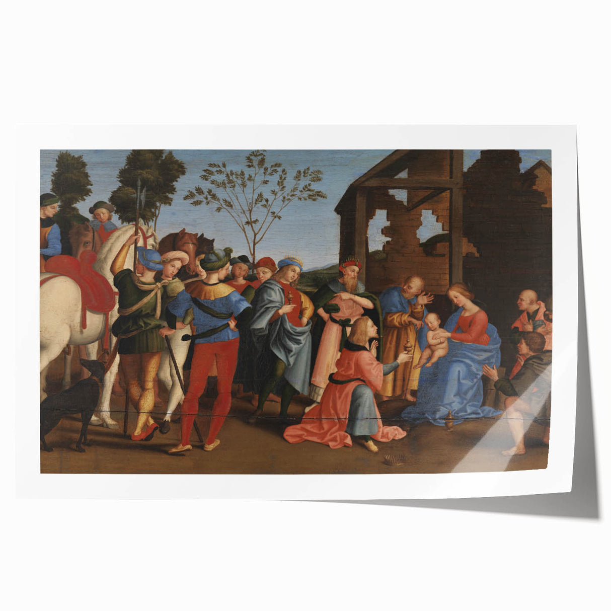 The Adoration of the Magi - Renaissance Art Prints for Classic Decor