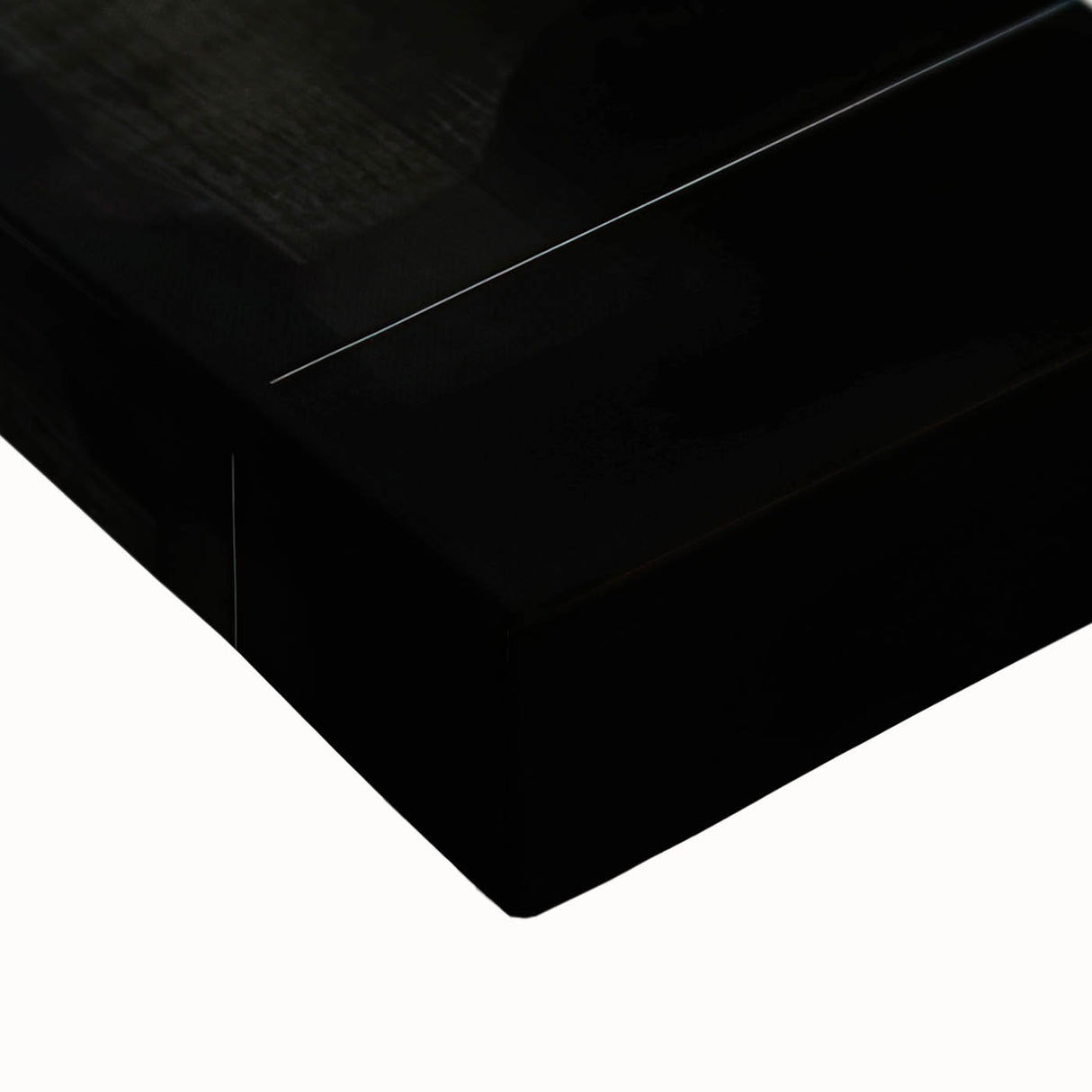 Modern Dining Area Art Pieces - Black & White Geometric Canvas