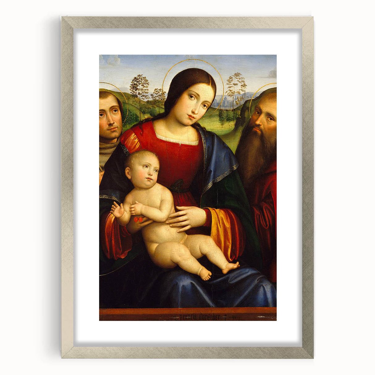 Madonna and Child with Saints - Renaissance Art Prints for Home Decor