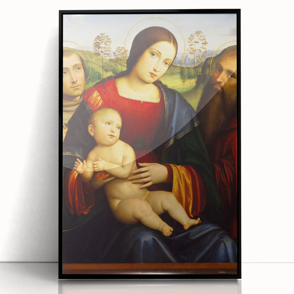 Madonna and Child with Saints - Renaissance Art Prints for Home Decor