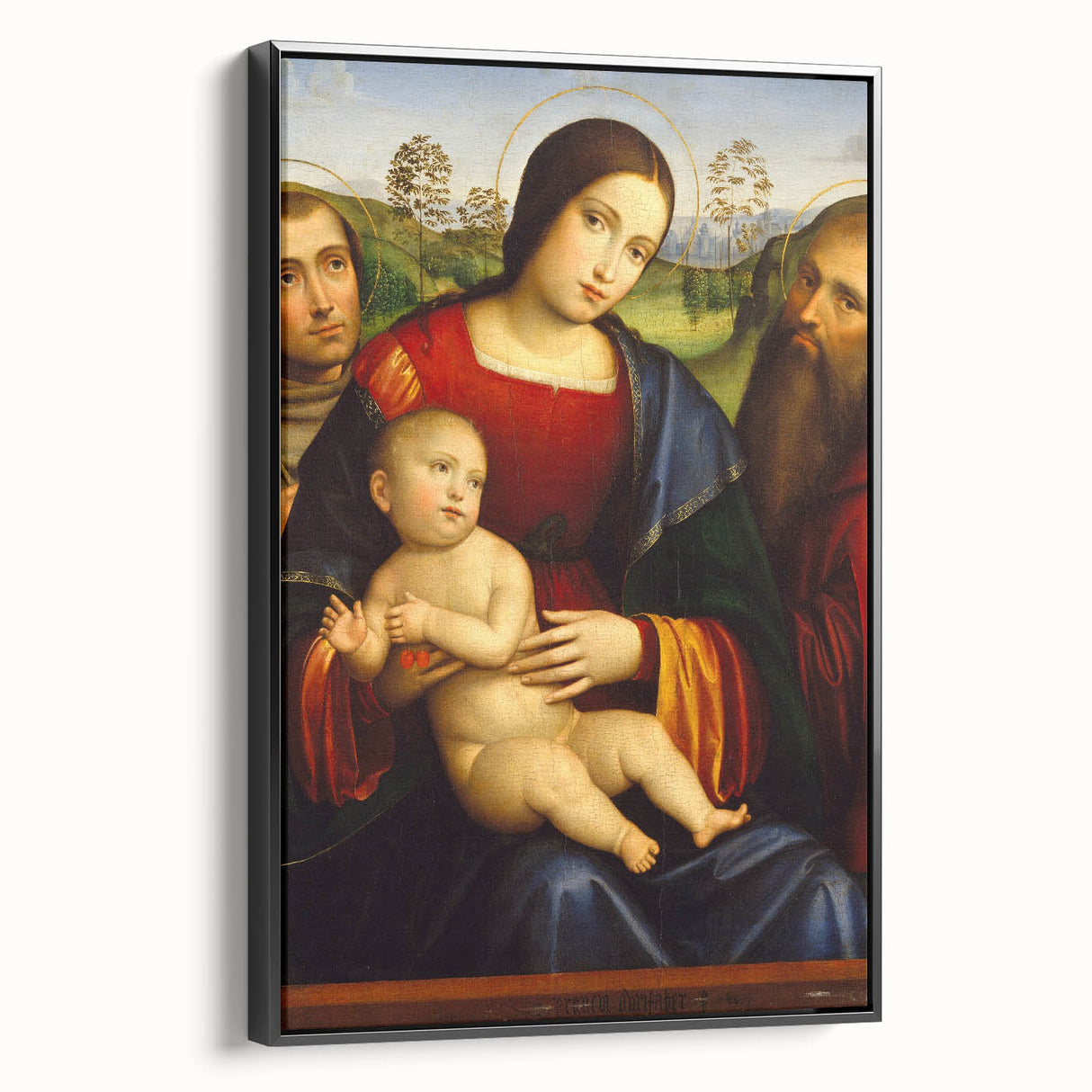 Madonna and Child with Saints - Renaissance Art Prints for Home Decor