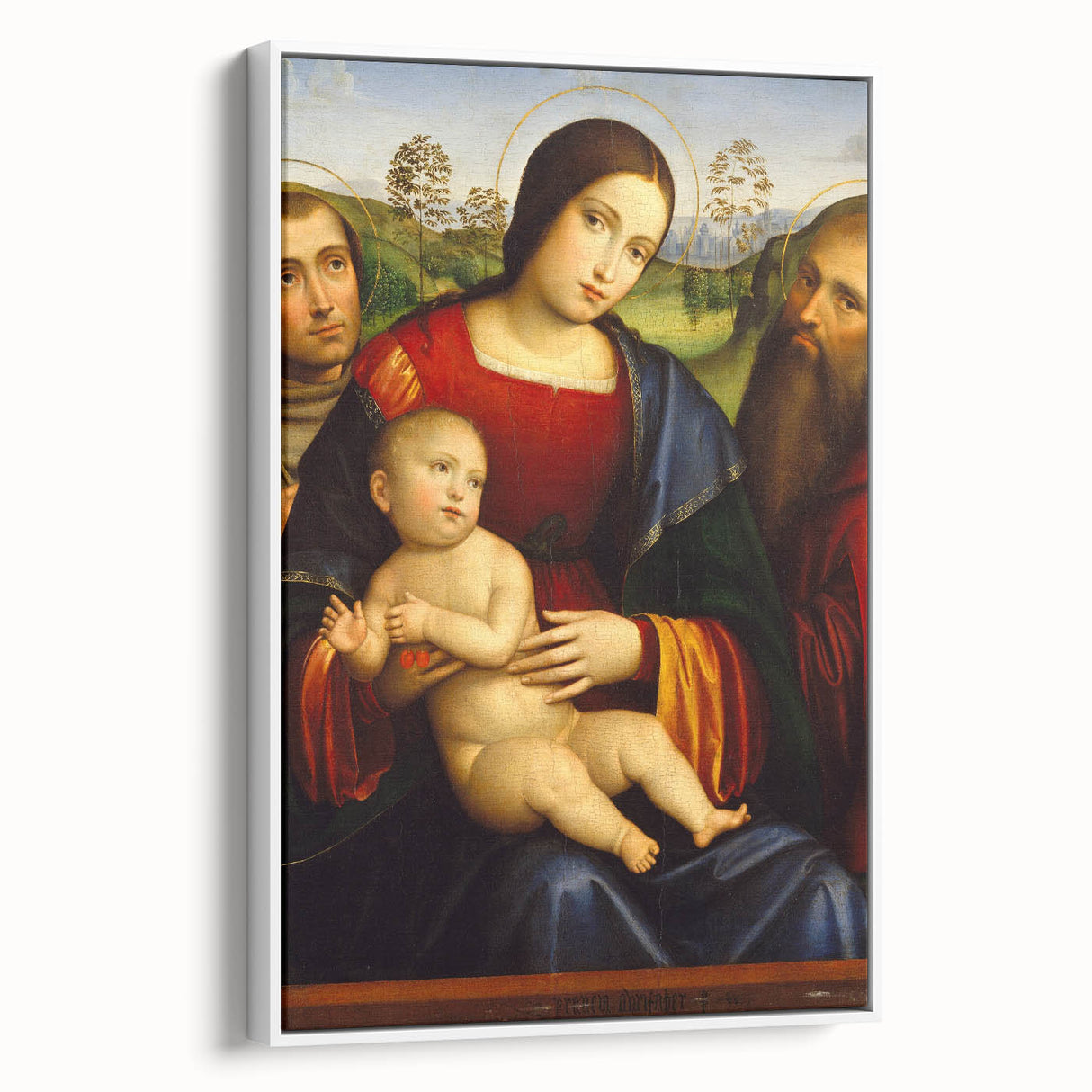 Madonna and Child with Saints - Renaissance Art Prints for Home Decor