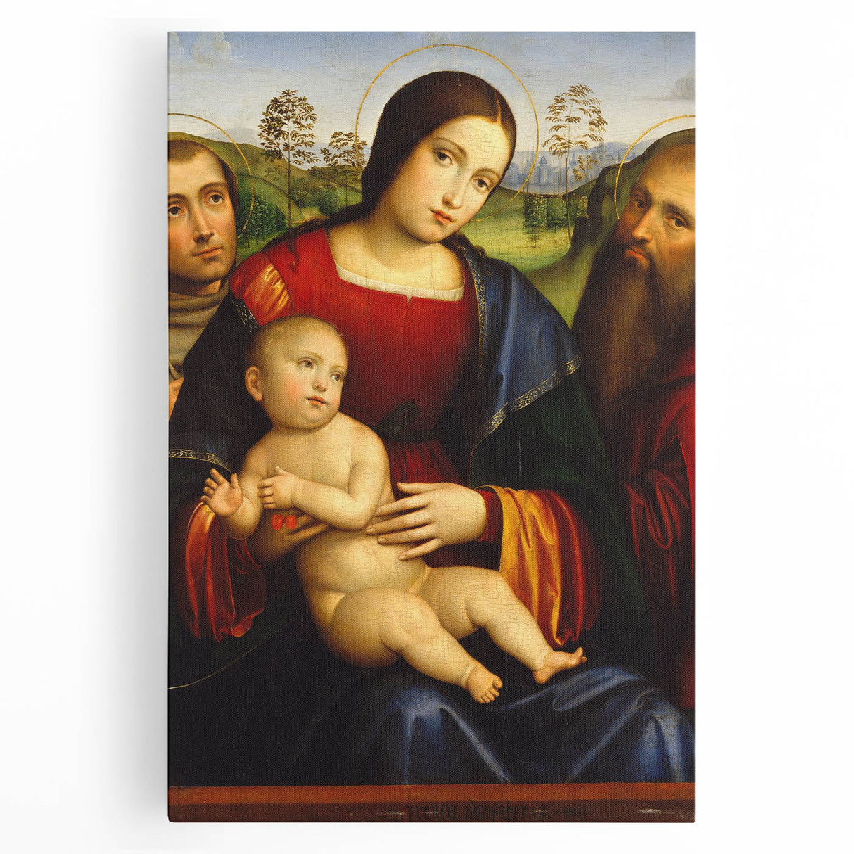 Madonna and Child with Saints - Renaissance Art Prints for Home Decor