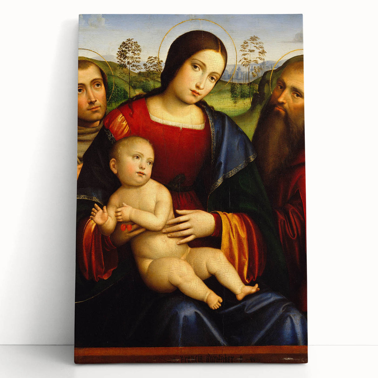 Madonna and Child with Saints - Renaissance Art Prints for Home Decor