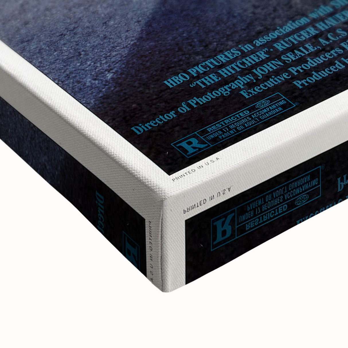 Retro Wall Art - The Hitcher Movie Poster - 80s Horror Art Prints