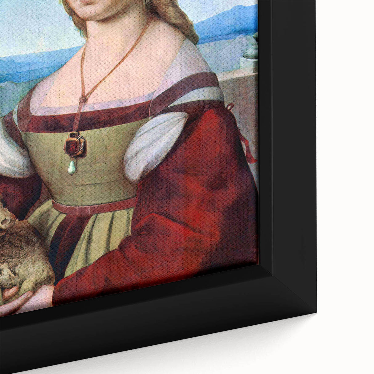 Young Woman with Unicorn - Renaissance Art Prints for Classic Elegance