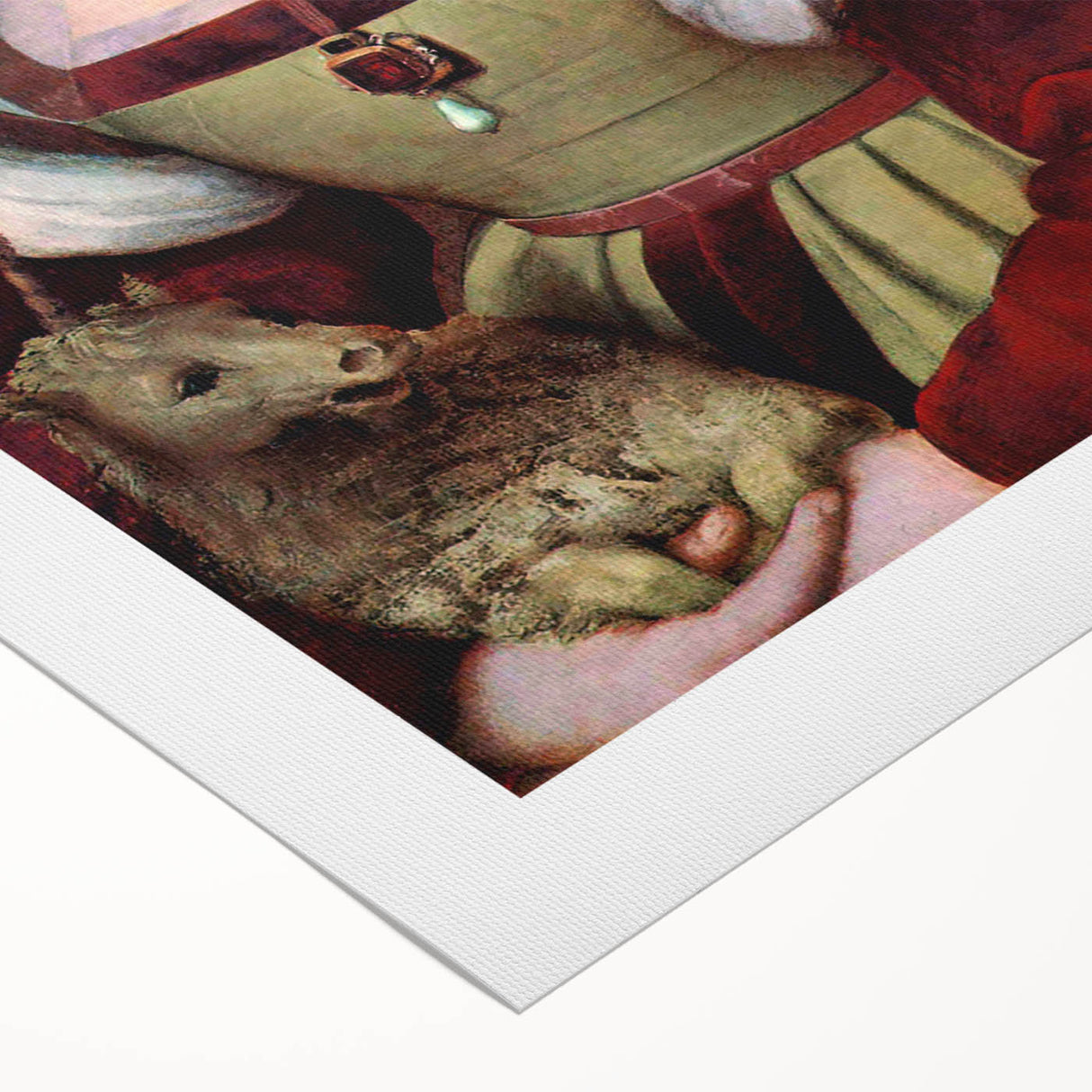 Young Woman with Unicorn - Renaissance Art Prints for Classic Elegance