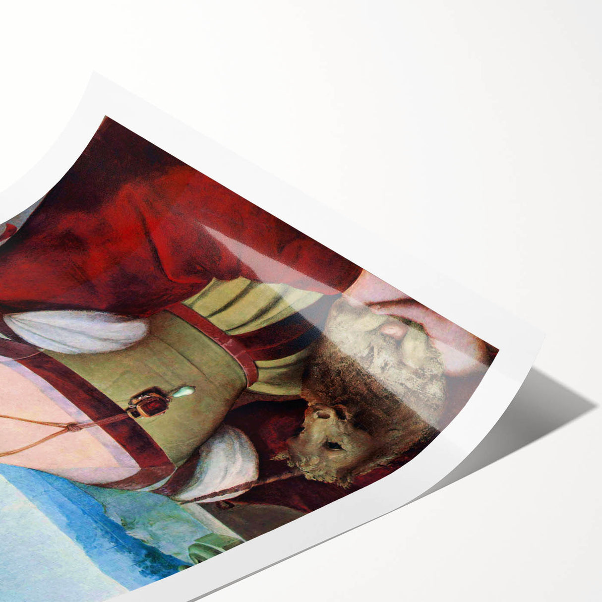 Young Woman with Unicorn - Renaissance Art Prints for Classic Elegance