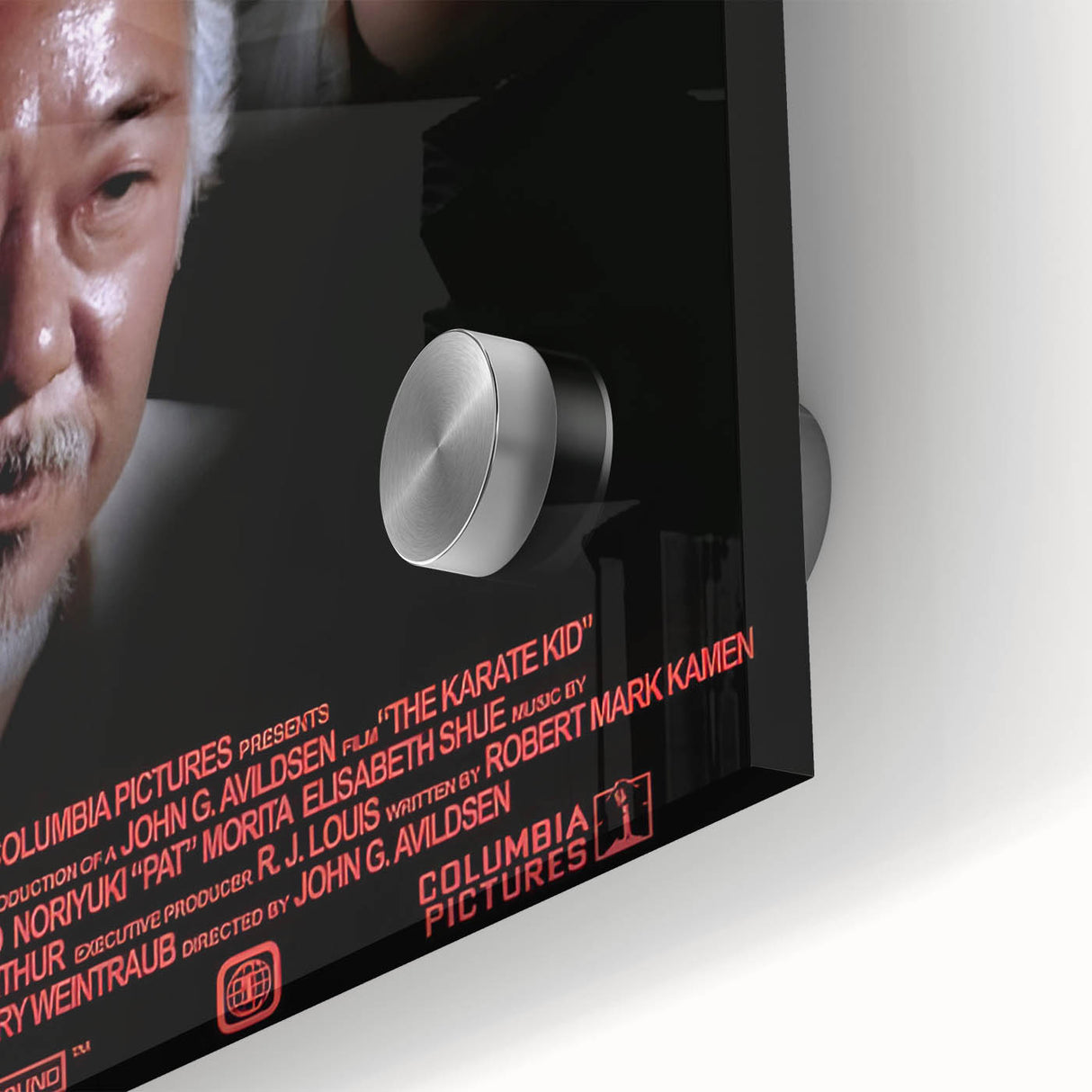 Retro Wall Art - The Karate Kid Movie Poster - 80s Vintage Art Prints