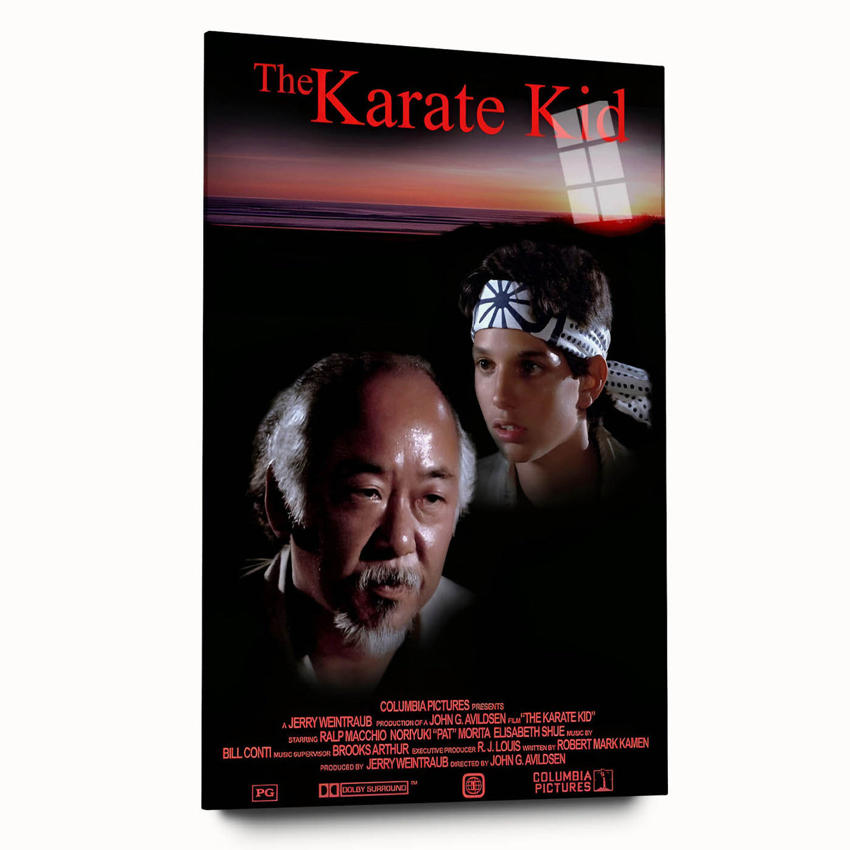 Retro Wall Art - The Karate Kid Movie Poster - 80s Vintage Art Prints