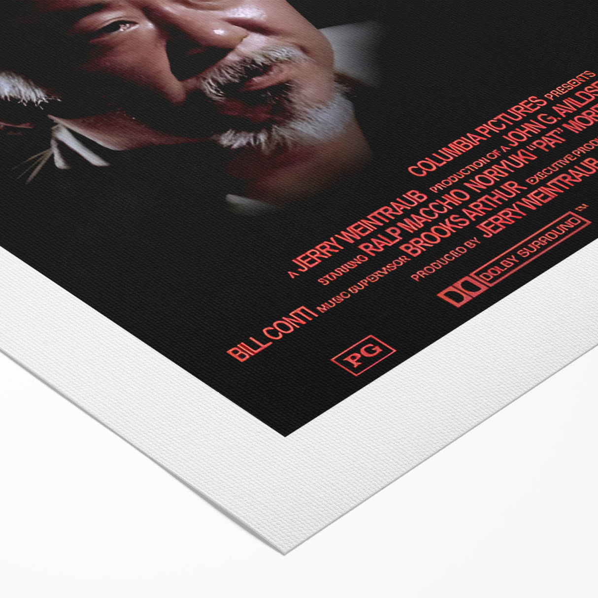 Retro Wall Art - The Karate Kid Movie Poster - 80s Vintage Art Prints