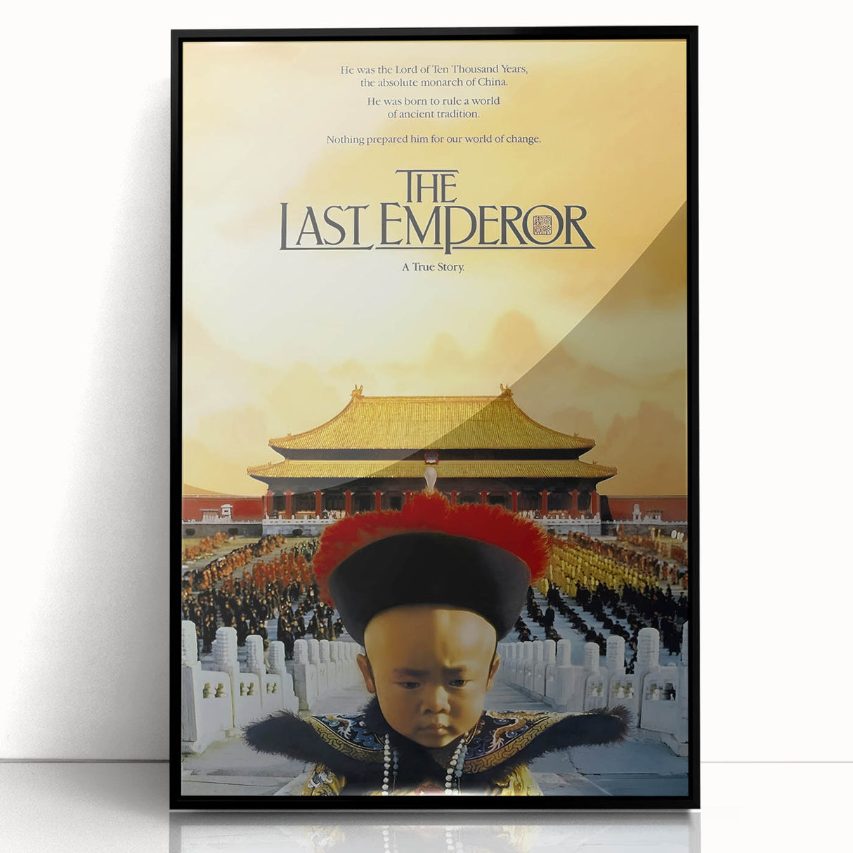 Retro Wall Art - The Last Emperor Movie Poster - 80s Historical Art