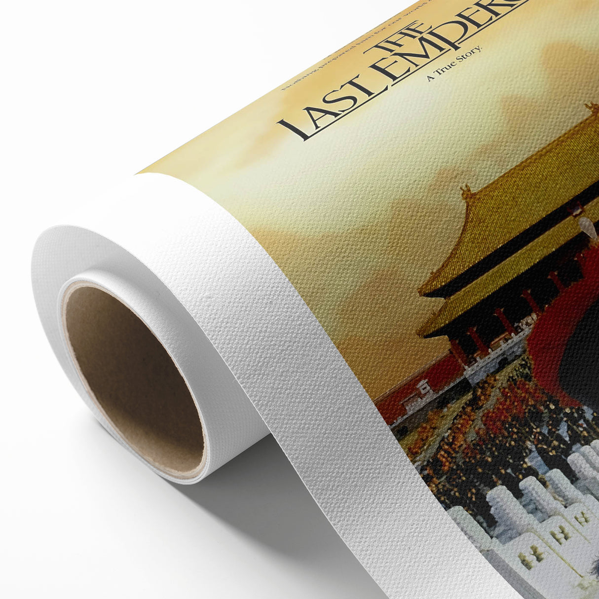 Retro Wall Art - The Last Emperor Movie Poster - 80s Historical Art