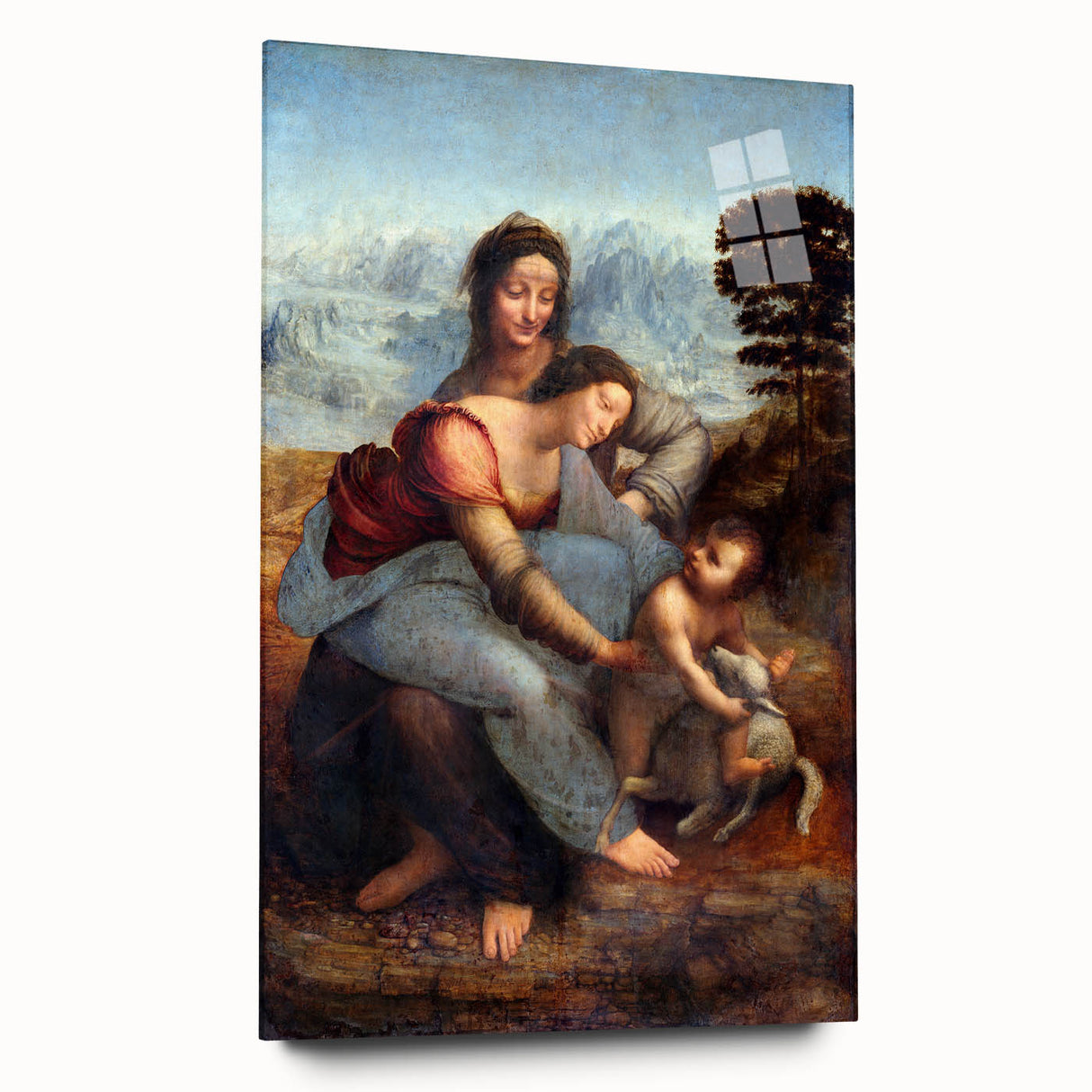 The Virgin and Child with Saint Anne - Timeless Renaissance Art Prints