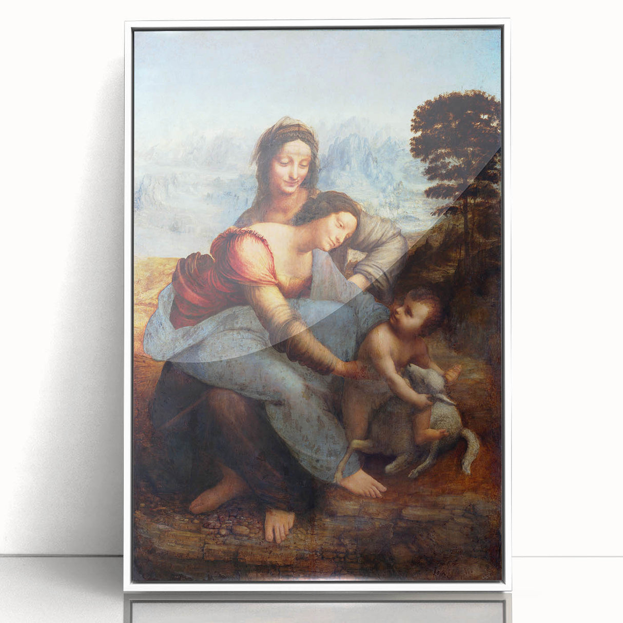 The Virgin and Child with Saint Anne - Timeless Renaissance Art Prints