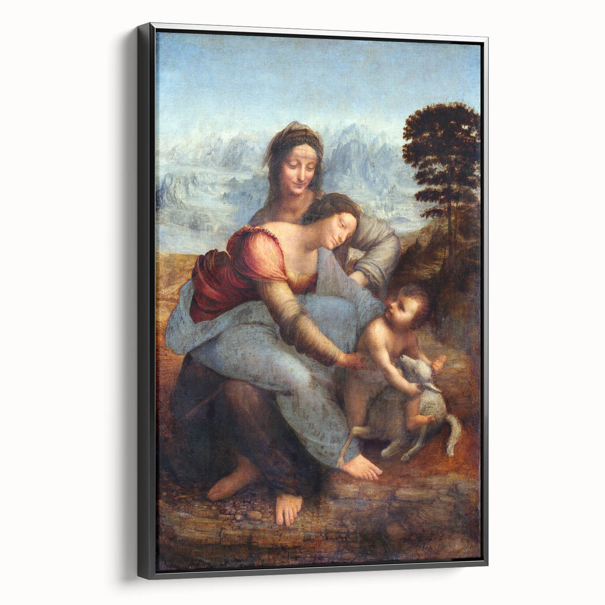 The Virgin and Child with Saint Anne - Timeless Renaissance Art Prints