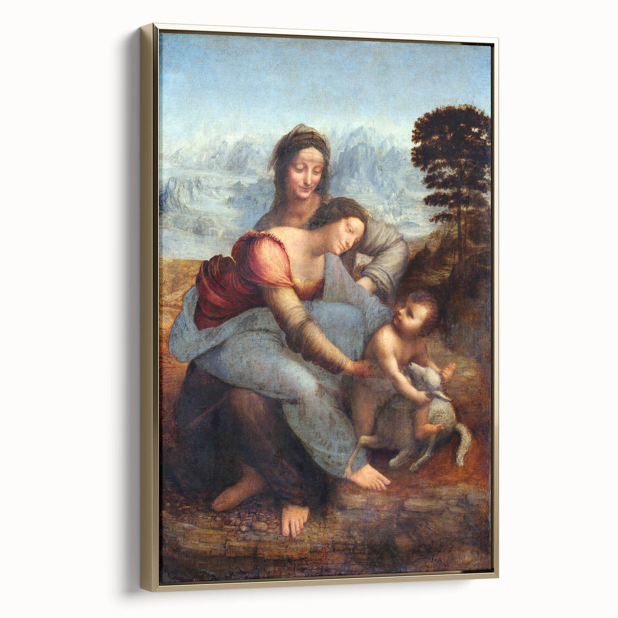 The Virgin and Child with Saint Anne - Timeless Renaissance Art Prints