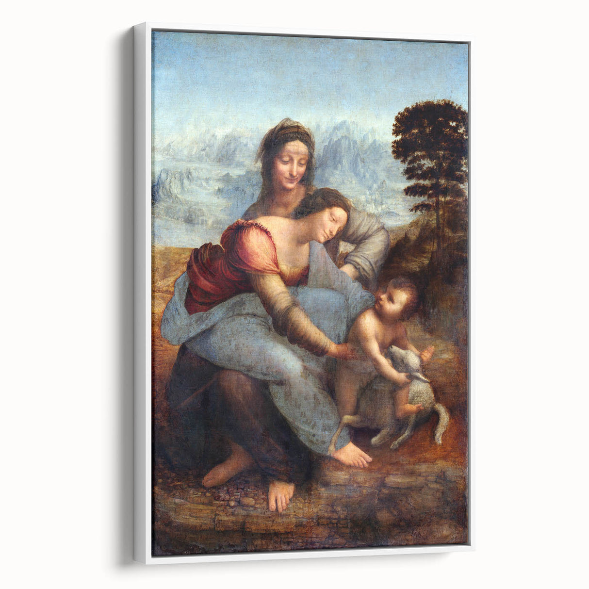 The Virgin and Child with Saint Anne - Timeless Renaissance Art Prints